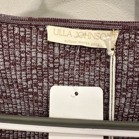 Ulla Johnson Iva Puff Sleeve Knit Crop Top - Picture 4 of 4